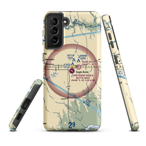 Cheyenne Eagle Butte Airport (84D) VFR Sectional Samsung Phone Case