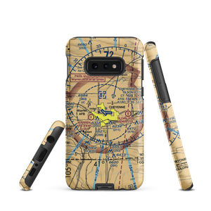 Cheyenne Regional Jerry Olson Field (CYS) VFR Sectional Samsung Phone Case