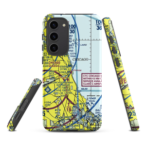 Chicago Meigs Airport (CGX) VFR Sectional Samsung Phone Case