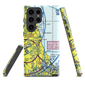 Chicago Meigs Airport (CGX) VFR Sectional Samsung Phone Case