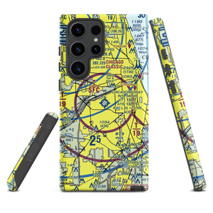 Chicago Midway International Airport (MDW) VFR Sectional Samsung Phone Case