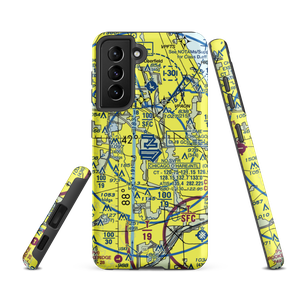 Chicago O'Hare International Airport (ORD) VFR Sectional Samsung Phone Case