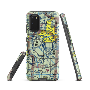 Chicago Rockford International Airport (RFD) VFR Sectional Samsung Phone Case