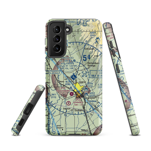 Chico Municipal Airport (CIC) VFR Sectional Samsung Phone Case