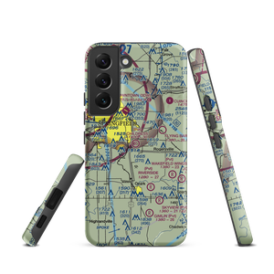 Childress Airstrip (MU12) VFR Sectional Samsung Phone Case