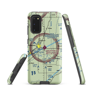 Chillicothe Municipal Airport (CHT) VFR Sectional Samsung Phone Case