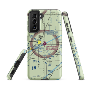 Chillicothe Municipal Airport (CHT) VFR Sectional Samsung Phone Case