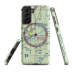 Chillicothe Municipal Airport (CHT) VFR Sectional Samsung Phone Case