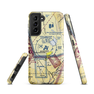 China Lake Naws (Armitage Field) Airport (NID) VFR Sectional Samsung Phone Case