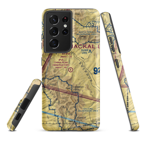 China Peak Observatory Airport (AZ45) VFR Sectional Samsung Phone Case