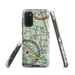 Chinaberry Ranch Airport (9GA8) VFR Sectional Samsung Phone Case