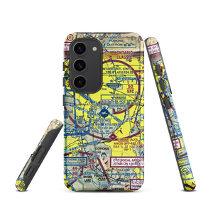 Chino Airport (CNO) VFR Sectional Samsung Phone Case