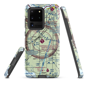 Chippewa County International Airport (CIU) VFR Sectional Samsung Phone Case