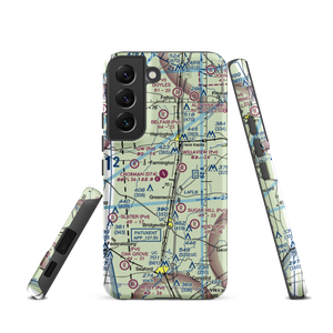 Chorman Airport (D74) VFR Sectional Samsung Phone Case