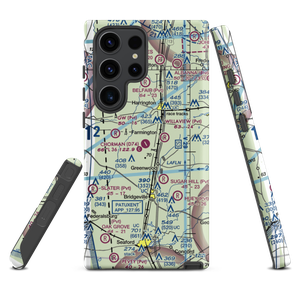 Chorman Airport (D74) VFR Sectional Samsung Phone Case