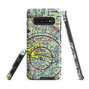 Christian's Airport (4VA8) VFR Sectional Samsung Phone Case