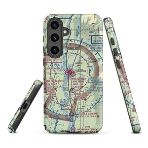 Christiansen Lake Seaplane Base (AK8) VFR Sectional Samsung Phone Case