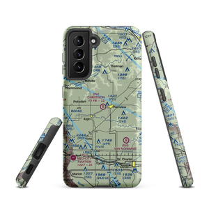 Christison Airport (85MN) VFR Sectional Samsung Phone Case