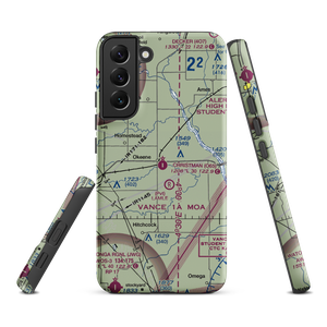 Christman Airfield (O65) VFR Sectional Samsung Phone Case