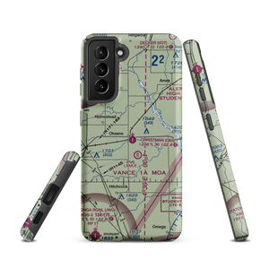 Christman Airfield (O65) VFR Sectional Samsung Phone Case