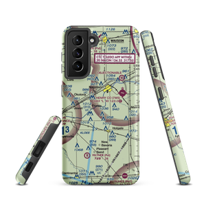 Christy's Airport (7OI0) VFR Sectional Samsung Phone Case