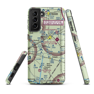 Christy's Airport (7OI0) VFR Sectional Samsung Phone Case