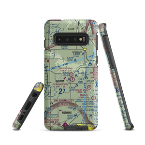 Chuck's Private Airstrip (4OK6) VFR Sectional Samsung Phone Case