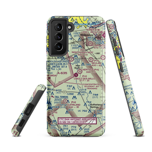 Cibolo Sea-Willo Airpark (TE67) VFR Sectional Samsung Phone Case