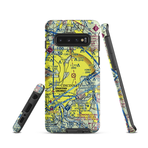 Cincinnati Blue Ash Airport (ISZ) VFR Sectional Samsung Phone Case