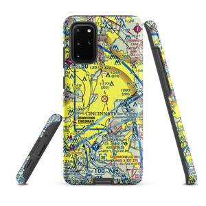 Cincinnati Blue Ash Airport (ISZ) VFR Sectional Samsung Phone Case