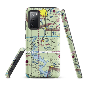 Circle 'A' Ranch Airport (05TX) VFR Sectional Samsung Phone Case