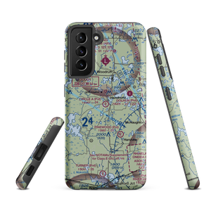 Circle A Ranch Airport (48WI) VFR Sectional Samsung Phone Case