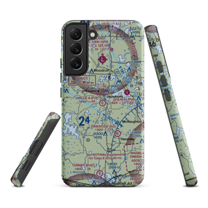 Circle A Ranch Airport (48WI) VFR Sectional Samsung Phone Case