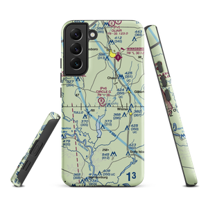 Circle G Airport (LS16) VFR Sectional Samsung Phone Case