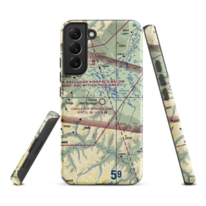 Circle Hot Springs Airport (CHP) VFR Sectional Samsung Phone Case