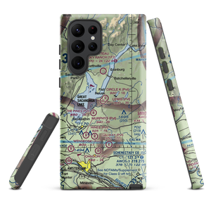 Circle K Ranch Airport (NY65) VFR Sectional Samsung Phone Case
