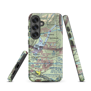 Circle K Ranch Airport (NY65) VFR Sectional Samsung Phone Case