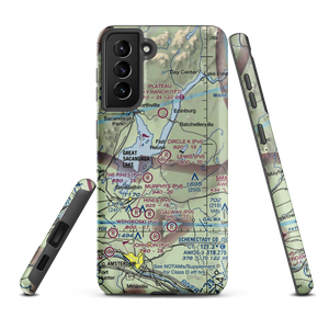 Circle K Ranch Airport (NY65) VFR Sectional Samsung Phone Case