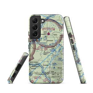 Circle T Airport (WS77) VFR Sectional Samsung Phone Case