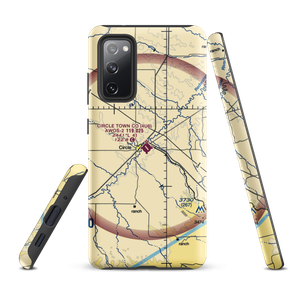 Circle Town County Airport (4U6) VFR Sectional Samsung Phone Case