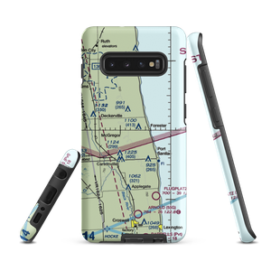 Circle U Heliport (2F2) VFR Sectional Samsung Phone Case