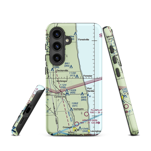 Circle U Heliport (2F2) VFR Sectional Samsung Phone Case