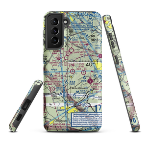 Circle W Airfield (PA72) VFR Sectional Samsung Phone Case