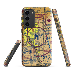 City of Colorado Springs Municipal Airport (COS) VFR Sectional Samsung Phone Case