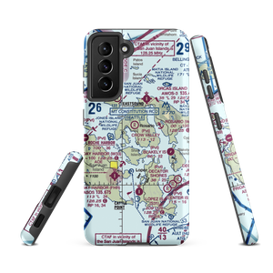 Clam Harbor Airport (WA35) VFR Sectional Samsung Phone Case