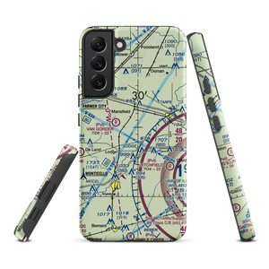 Clapper Airport (53IL) VFR Sectional Samsung Phone Case