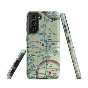 Clare County Airport (80D) VFR Sectional Samsung Phone Case