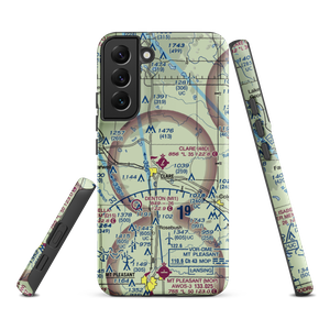 Clare Municipal Airport (48D) VFR Sectional Samsung Phone Case