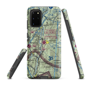 Claremont Municipal Airport (CNH) VFR Sectional Samsung Phone Case
