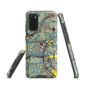 Clarence E Page Municipal Airport (RCE) VFR Sectional Samsung Phone Case